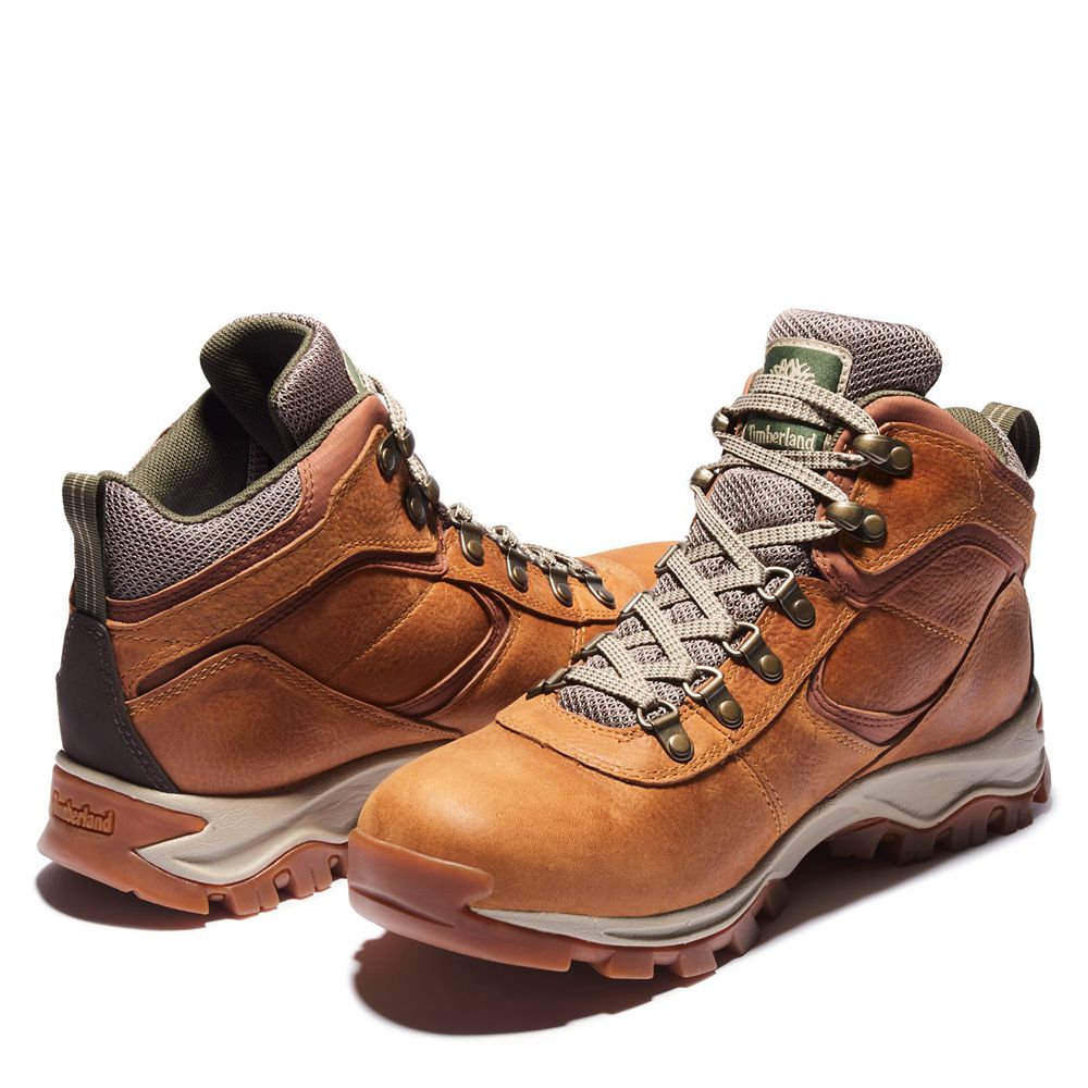 Timberland Παπούτσια Πεζοπορίας Ανδρικα Καφε - Mt. Maddsen Mid Waterproof - Greece 0328741-DR